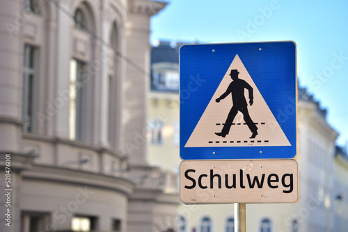 Photography Way to school sign