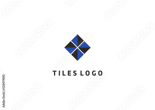 Template logo design solution for tiles master
