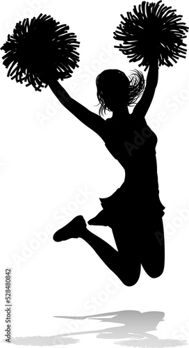 Cheerleader Silhouette