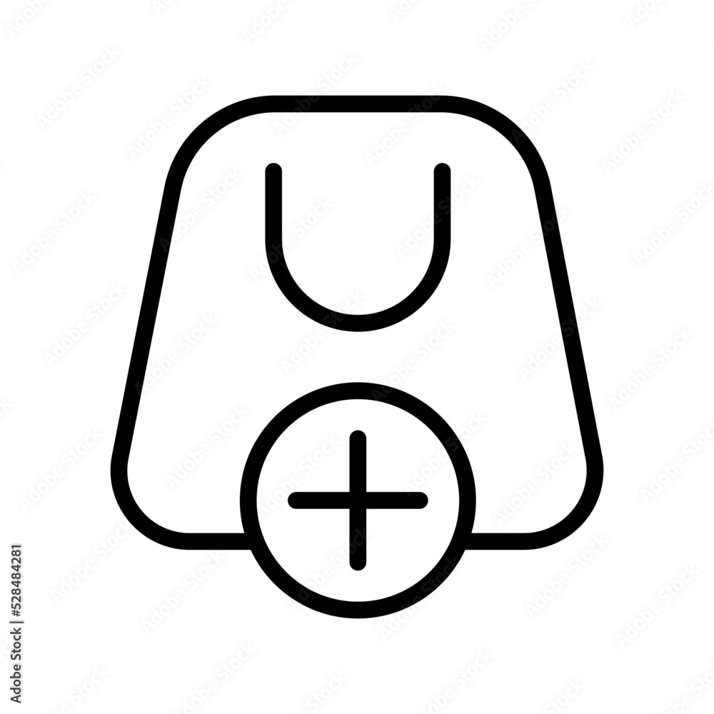 shopping bag icon illustration shopping bag icon illustration