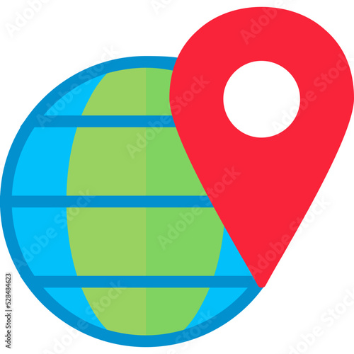 Free Download Global Location Icon - GFXLoad