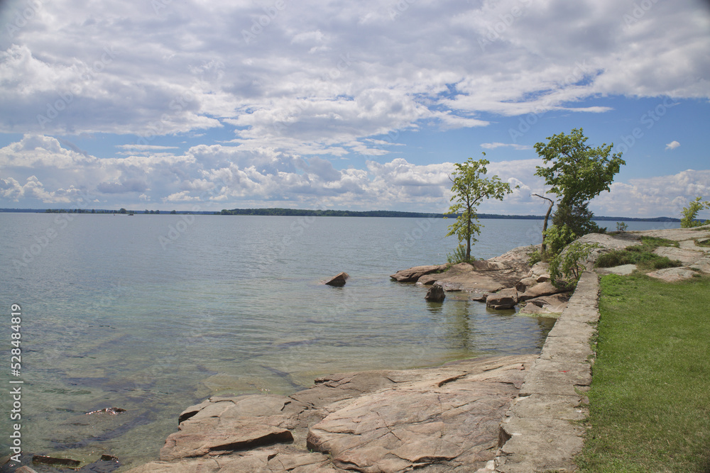 St. Lawrence River in Thousand Islands National Park St. Lawrence River in Thousand Islands National Park