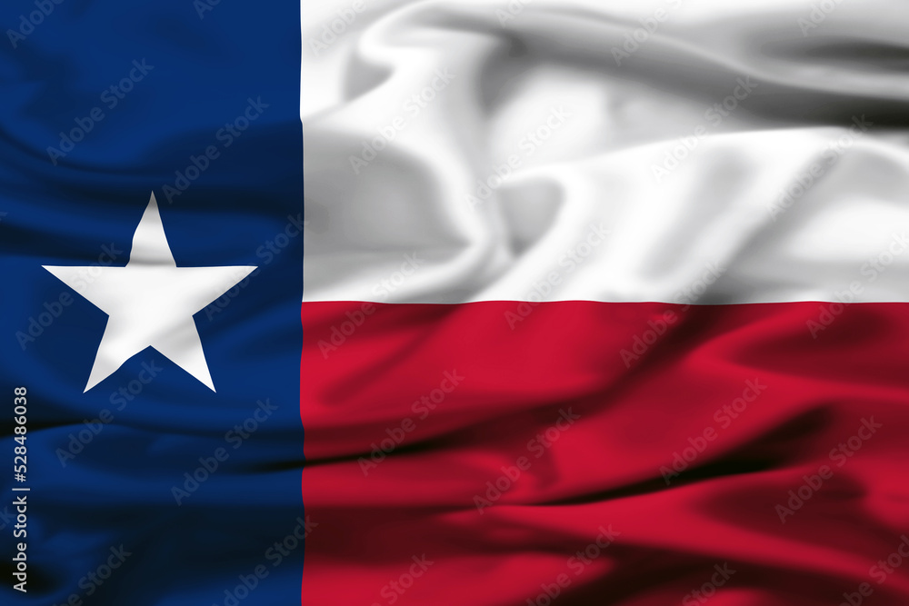 Fototapeta premium Bandiera dello stato del Texas