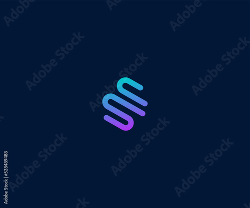 CS, SC Letter Logo Vector Template Abstract Monogram Symbol
