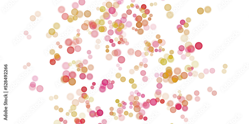 confetti buble isolate on trasparent background confetti buble isolate on trasparent background
