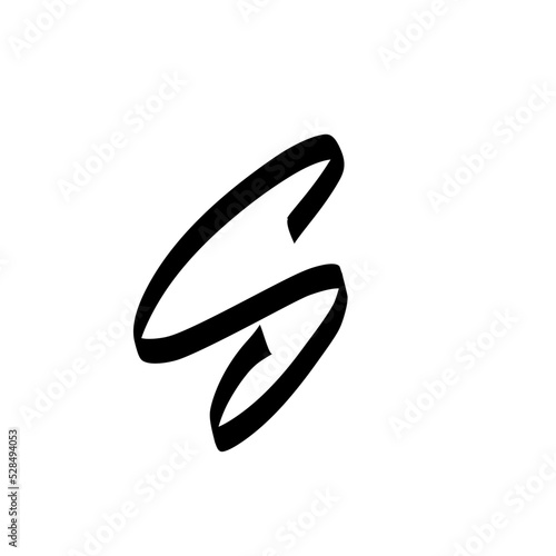 S alphabet, S graffiti, S logo vector, S font, S vector logo, S elements