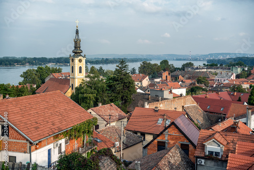 Panoramic view of Zemun. Belgrade, Serbia