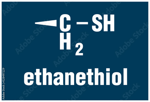 Ethanethiol, commonly known as ethyl mercaptan, is an organosulfur compound with the formula CH3CH2SH.