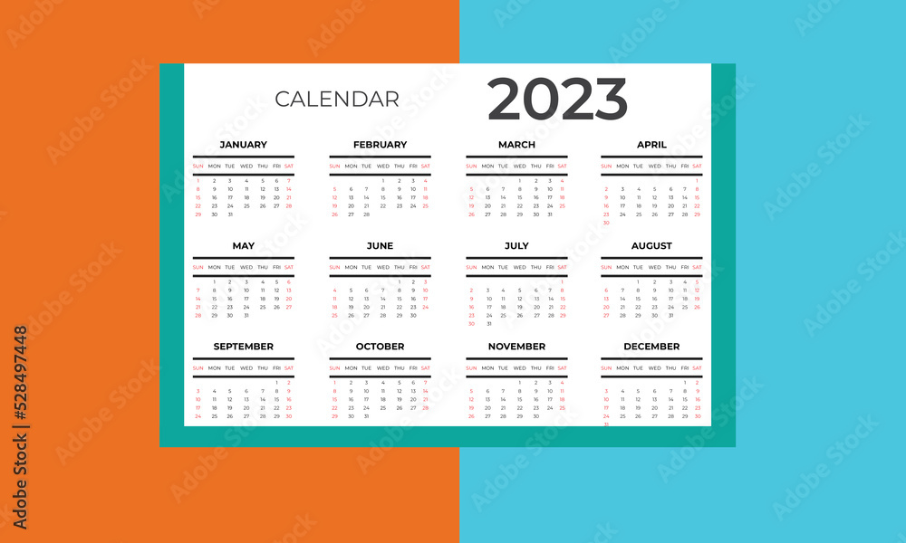 Business Calendar Design 2023 For People Business Calendar Design 2023 For People