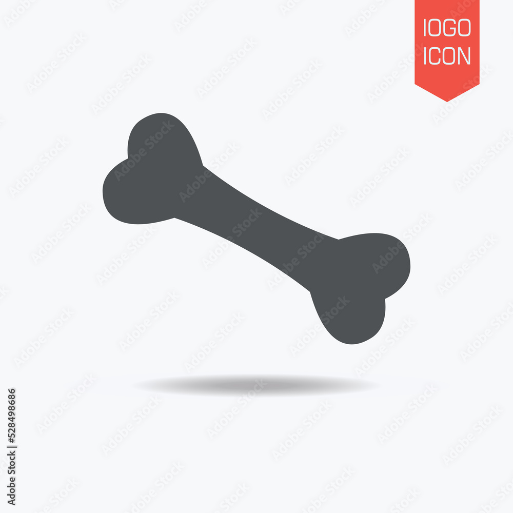dog bone design vector icon flat isolated illustration dog bone design vector icon flat isolated illustration