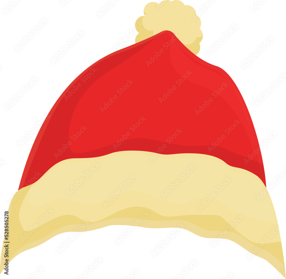 Snowman hat icon cartoon vector. Christmas santa. Elf holiday Snowman hat icon cartoon vector. Christmas santa. Elf holiday