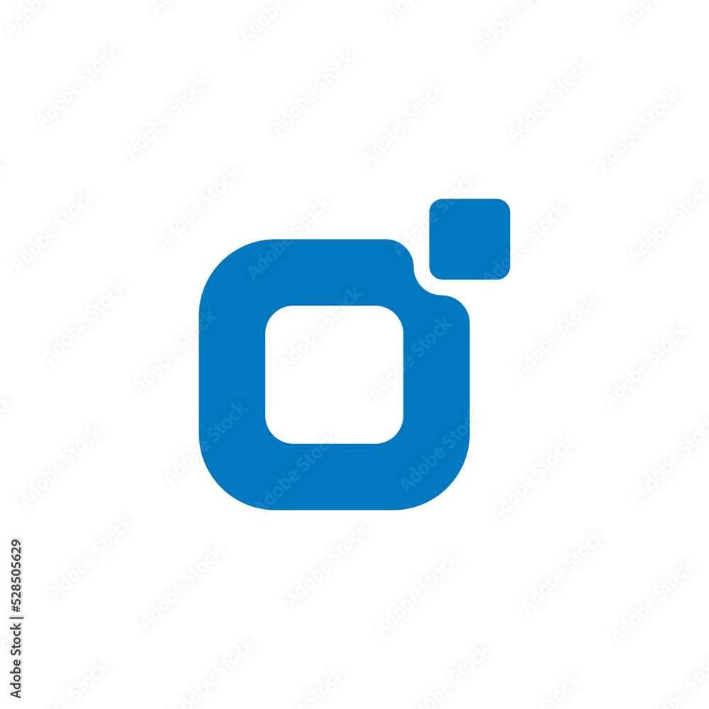 O initial logo for business company O initial logo for business company