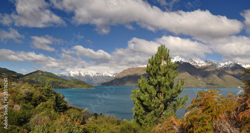 Fototapeta Naklejka Na Ścianę i Meble -  Lake Wakatipu Neuseeland