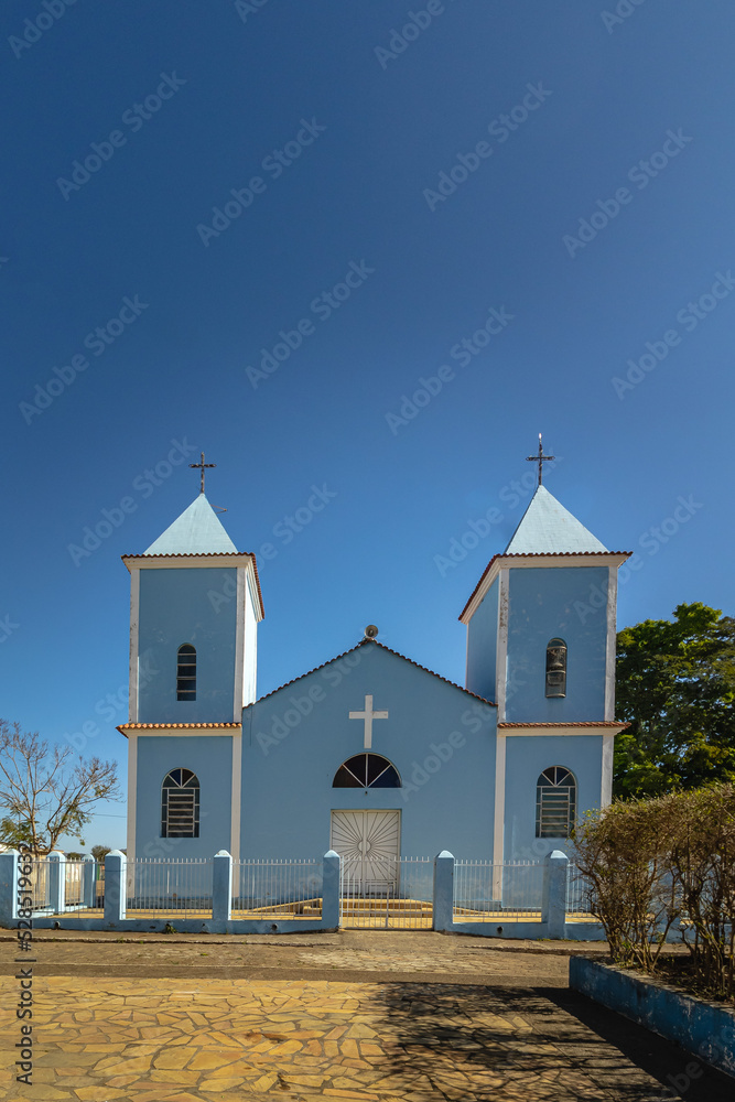 church in the city of Sao Tome das Letras, State of Minas Gerais, Brazil