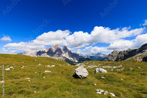 Dolomites view from mount Faloria - Italy