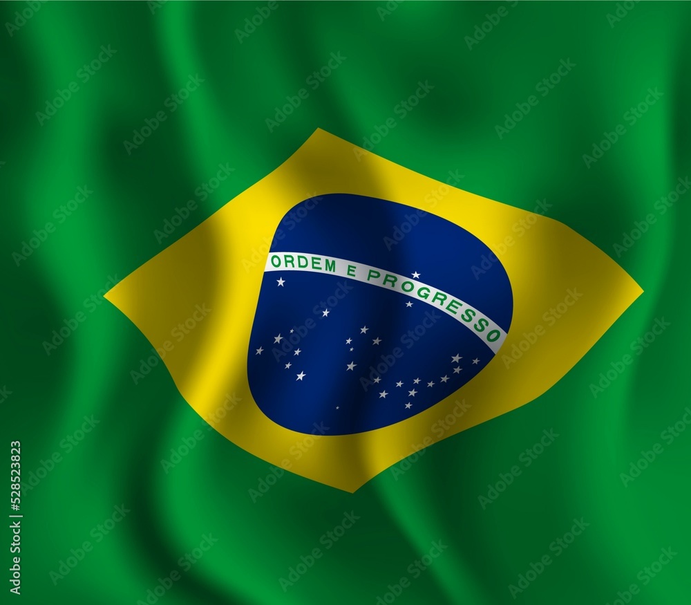 Fototapeta premium Brazil Independence Day Background Design. Brazil Happy Independence Day 