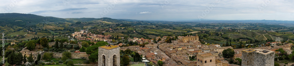 Panorama von San Gimignano