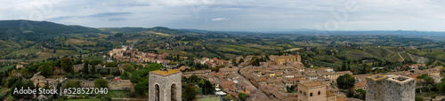 Panorama von San Gimignano