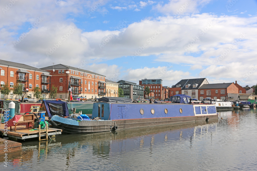 	
Boats in Worcester Canal Basin
