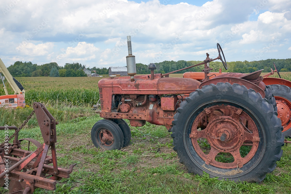Obraz premium Tractors