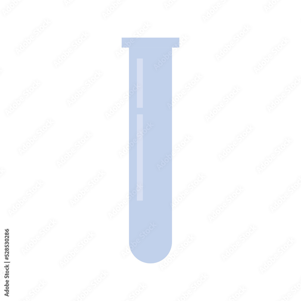 Glass flask illustration. School supply flat design. Back to school. Empty transparent glass flask icon. Plastic container, tool for medical and chemical research Glass flask illustration. School supply flat design. Back to school. Empty transparent glass flask icon. Plastic container, tool for medical and chemical research