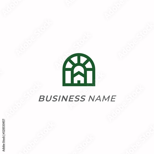 design logo classic resedential and home photo