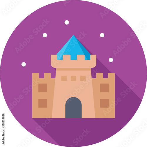 Castle Vector Icon