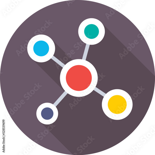 Electron Vector Icon 