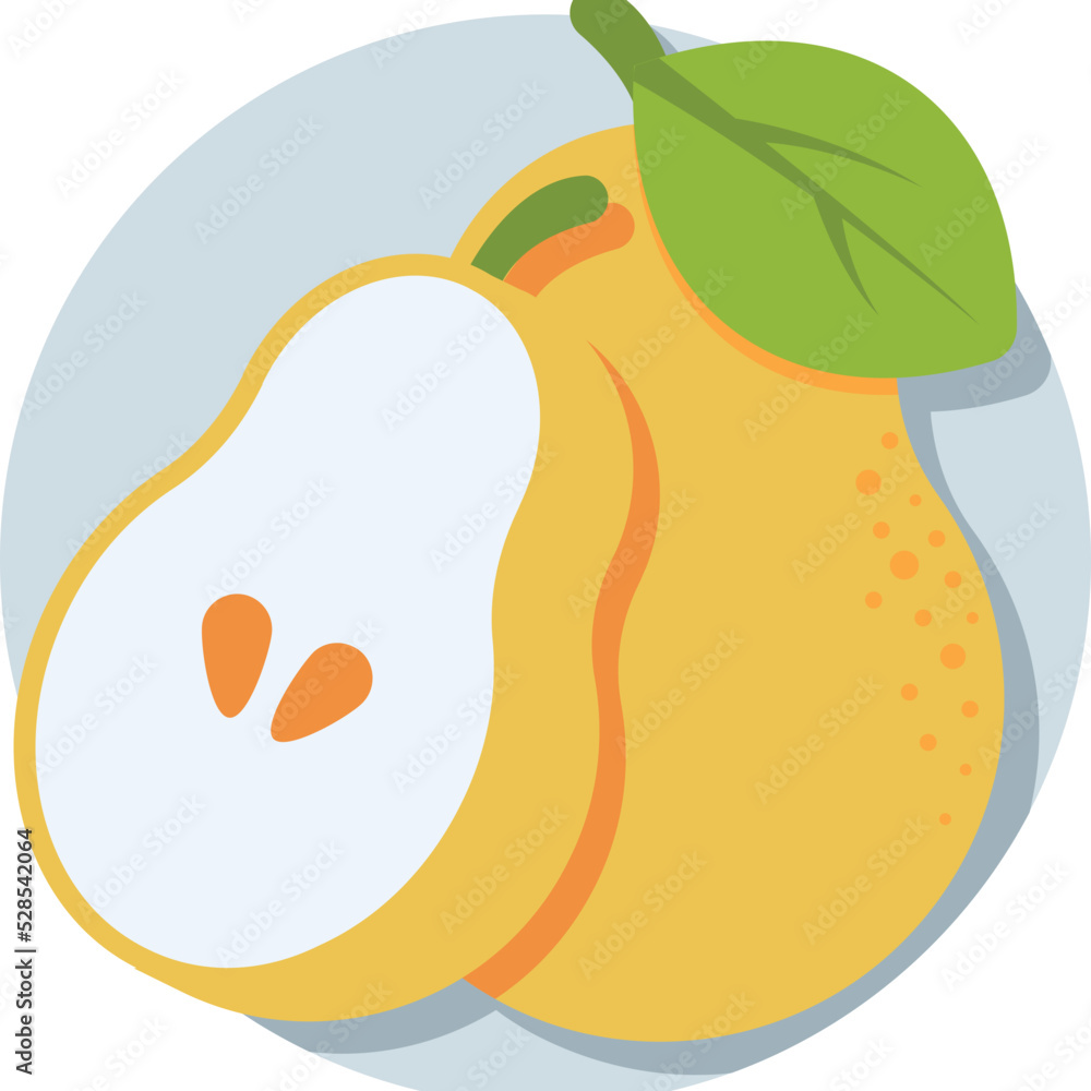 Pear Vector Icon 
