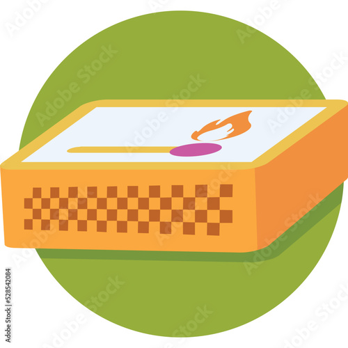 Matchbox Vector Icon 