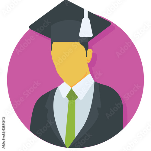 Graduate Vector Icon