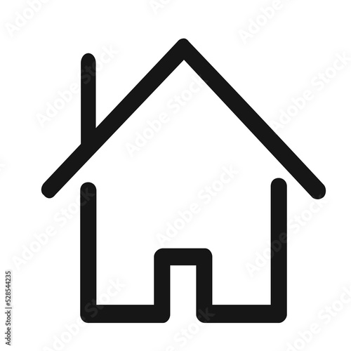 Web home flat icon for apps