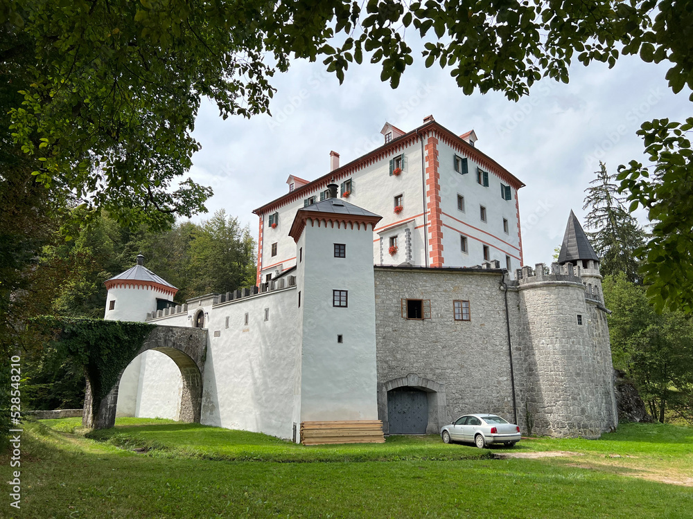 Sneznik Castle, Schloss Schneeberg - Stari trg pri Lozu, Slovenia (Grad Snežnik or Dvorac Snežnik - Stari trg pri Ložu, Slovenija)