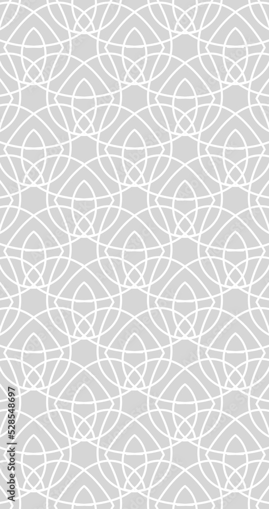 Openwork seamless vector pattern. Luxury geometric abstract background.