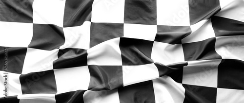 Checkered racing flag