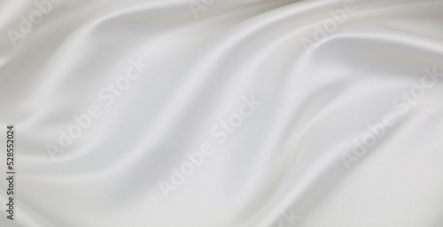 White silk fabric  © Stillfx