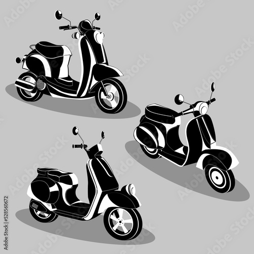 set of scooter