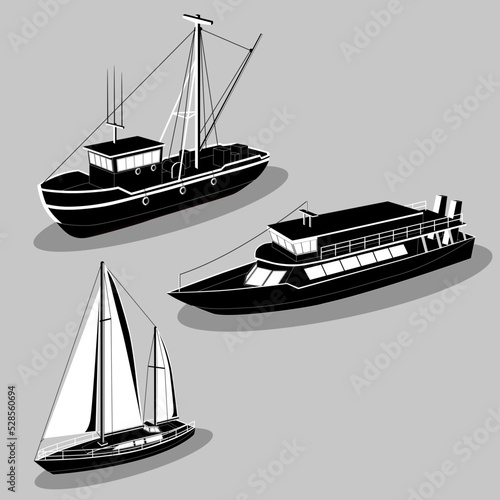 set of ships
