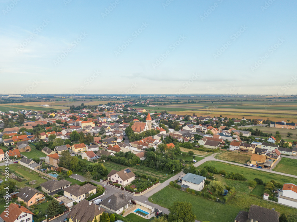 Enzersfeld in the Weinviertel, Lower Austria