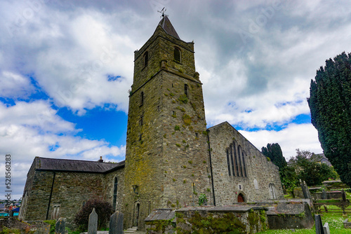 Kinsale, Co. Cork, Ireland: St. Multose Church, built in 1190 by the Normans, replacing an earlier church of the 6th century. St. Multose is the patron saint of Kinsale.