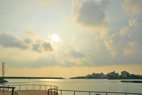 夕焼け 沖縄 美浜アメリカンビレッジ/Sunset AmericanVillage OkinawaMihama