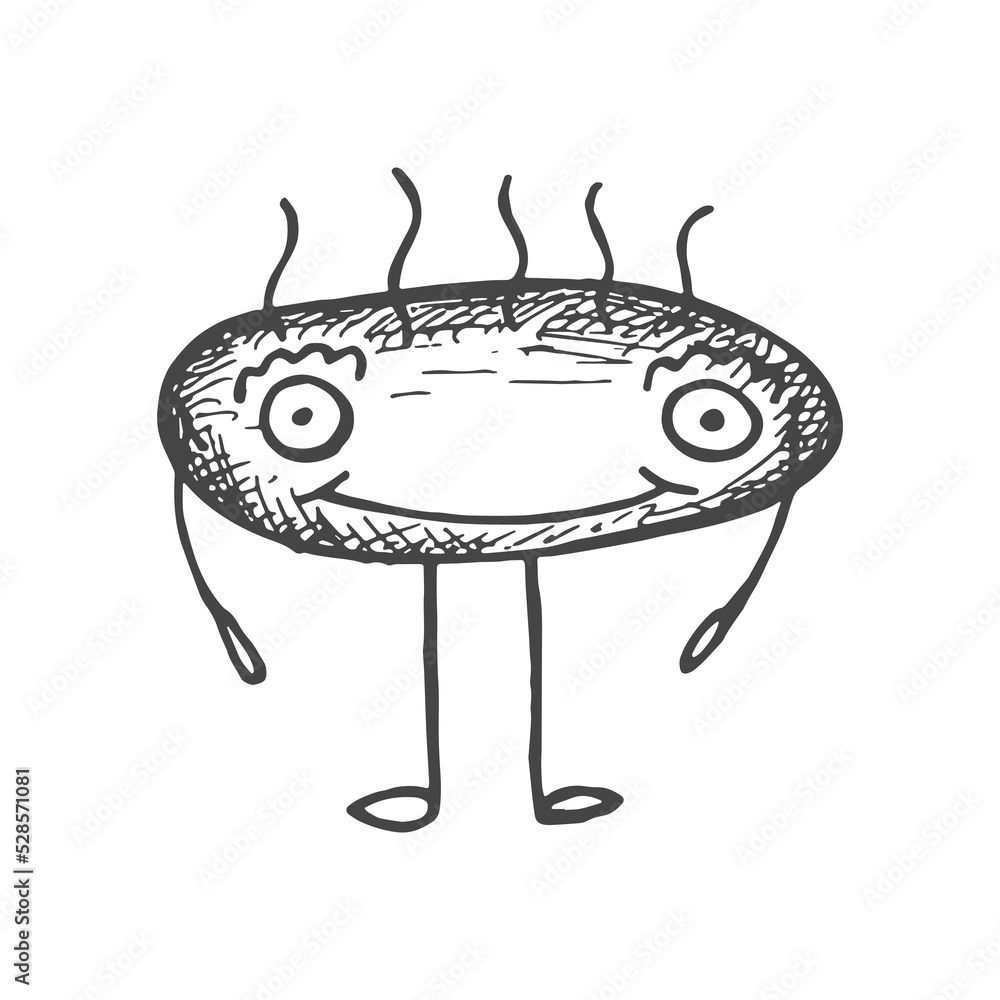 monster cartoon funny sketch vector illustration monster cartoon funny sketch vector illustration