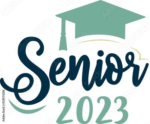 Senior 2023 SVG T-shirt Design.