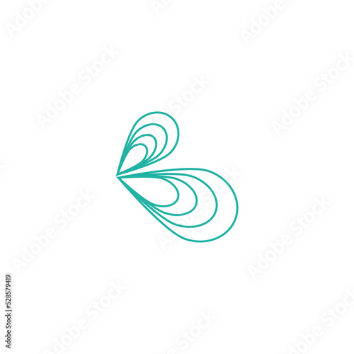 Shell icon logo design illustration