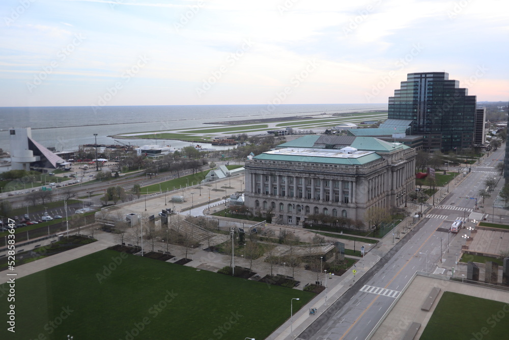 Aerial Views of Cleveland, Ohio 
