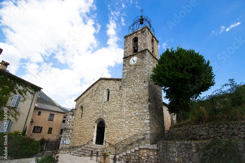 Saint-Pierre church, Gréolières, south of France © jlf46
