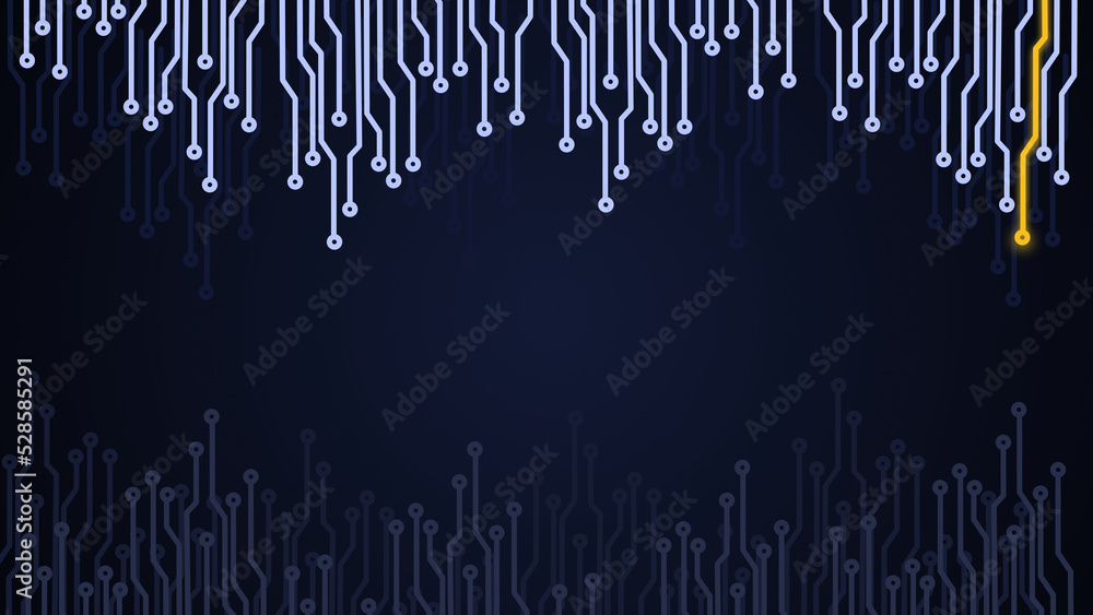 Obraz premium rain drops digital on the window Abstract background i