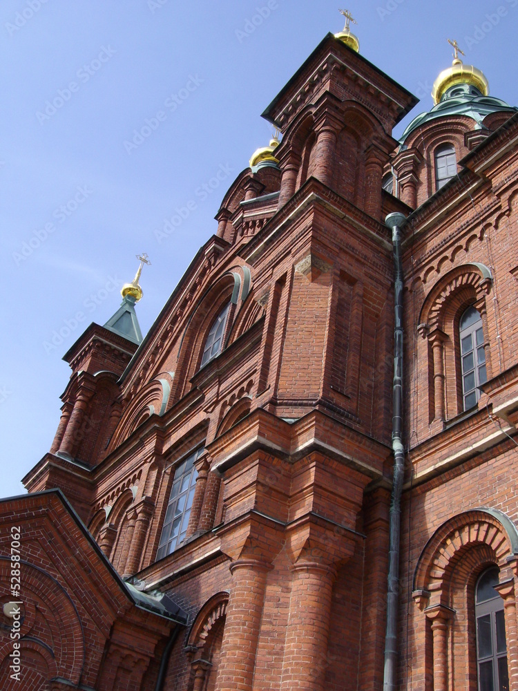 Fototapeta premium Uspenski-Kathedrale, Helsinki in Finnland