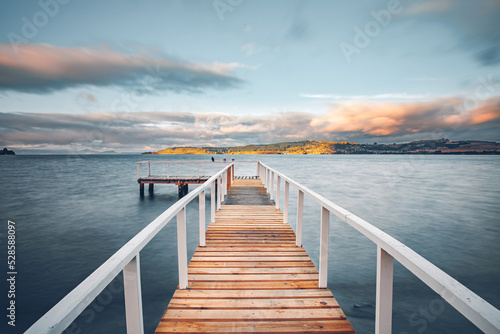 Lake Taupo - New Zealand - Long Exposure © Minon