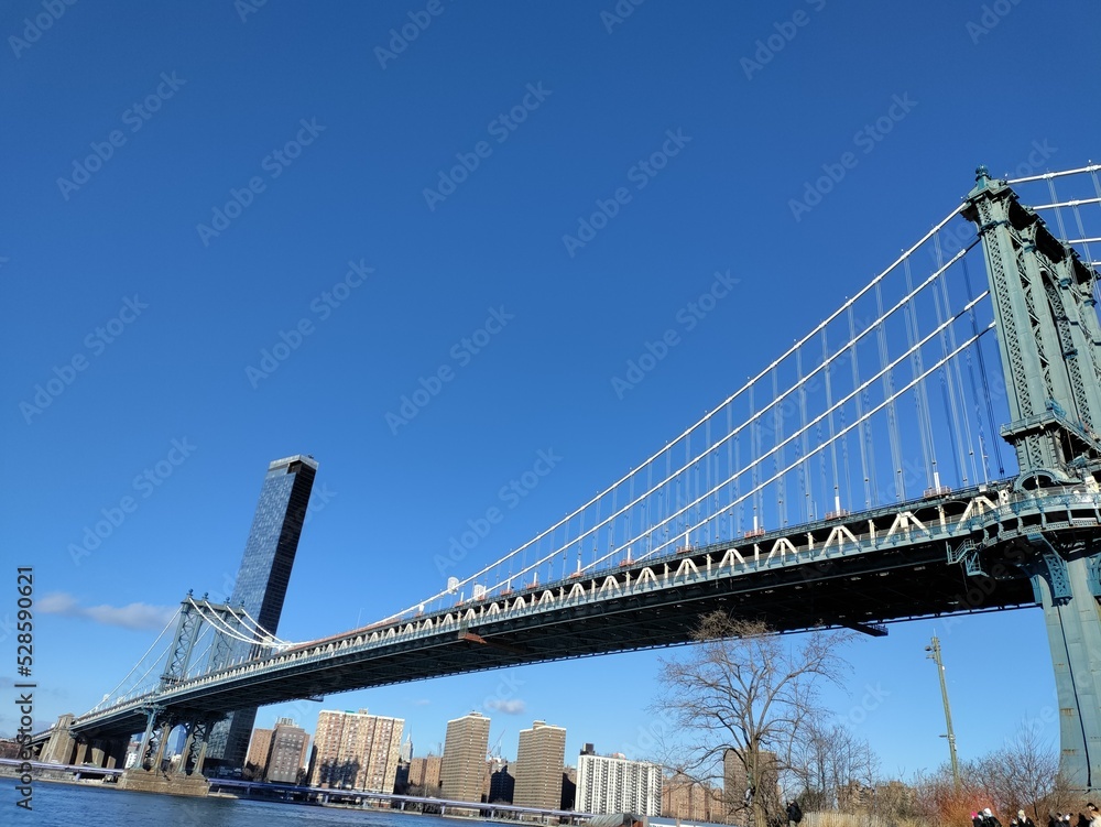 Obraz premium city bridge city